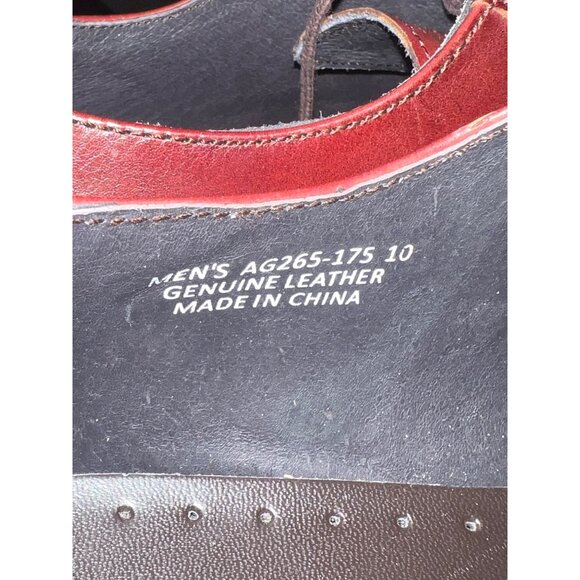 Asher Green Burgundy‎ Oxford Dress Shoes - Size 10 main image 4